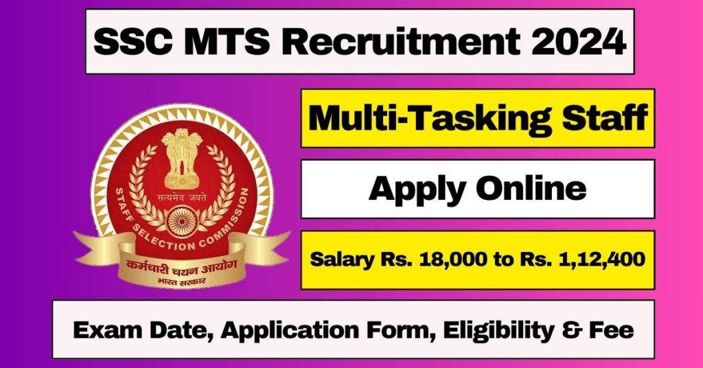 SSC MTS Recruitment 2024