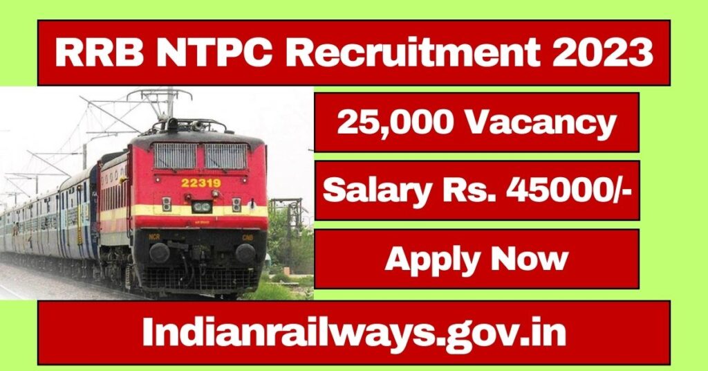 RRB NTPC Recruitment 2023