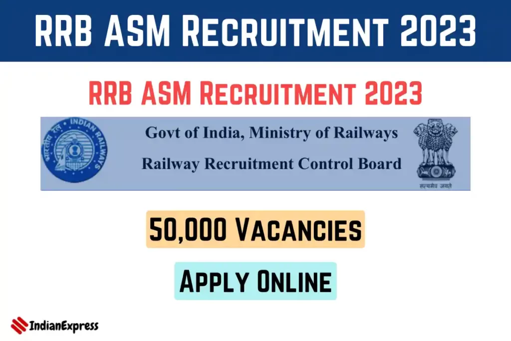 RRB ASM Recruitment 2023