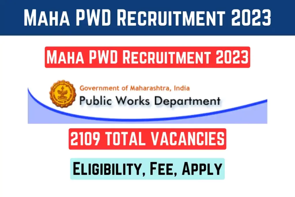 Maha PWD Recruitment 2023