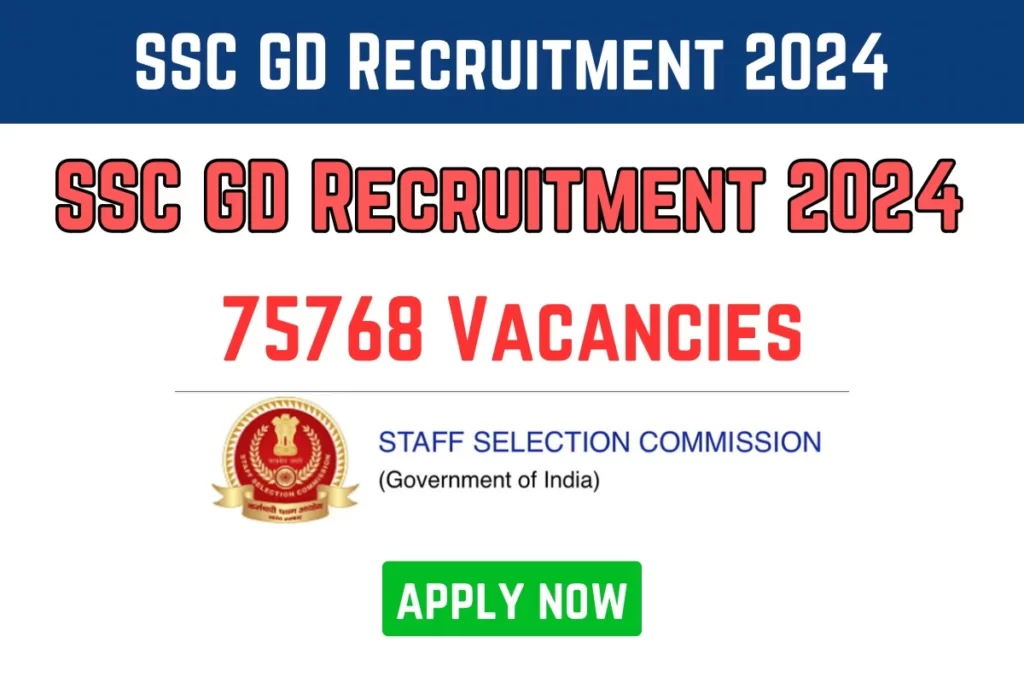 SSC GD Recruitment 2024