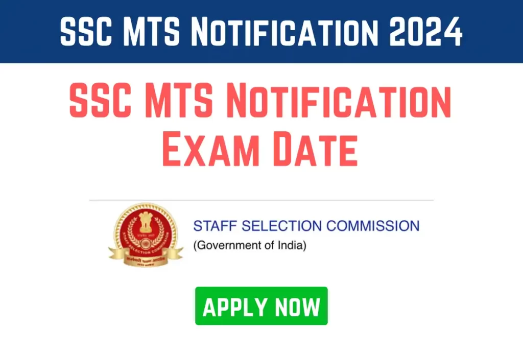 SSC MTS Notification 2024