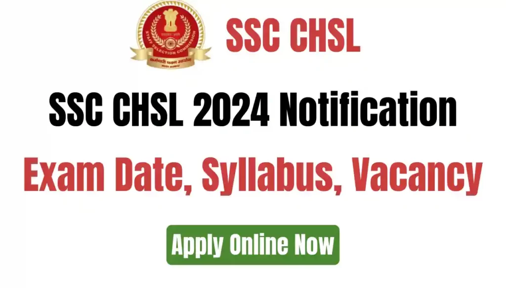 SSC CHSL 2024 Notification