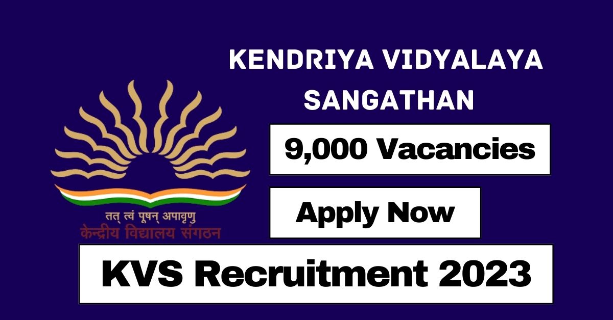 KVS Recruitment 2023