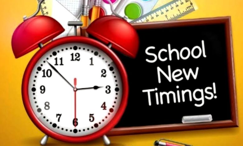 New School Timings in Kashmir 2023