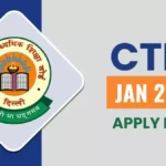 CTET January 2024 Application Form