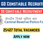 CRPF GD Constable Recruitment 2023