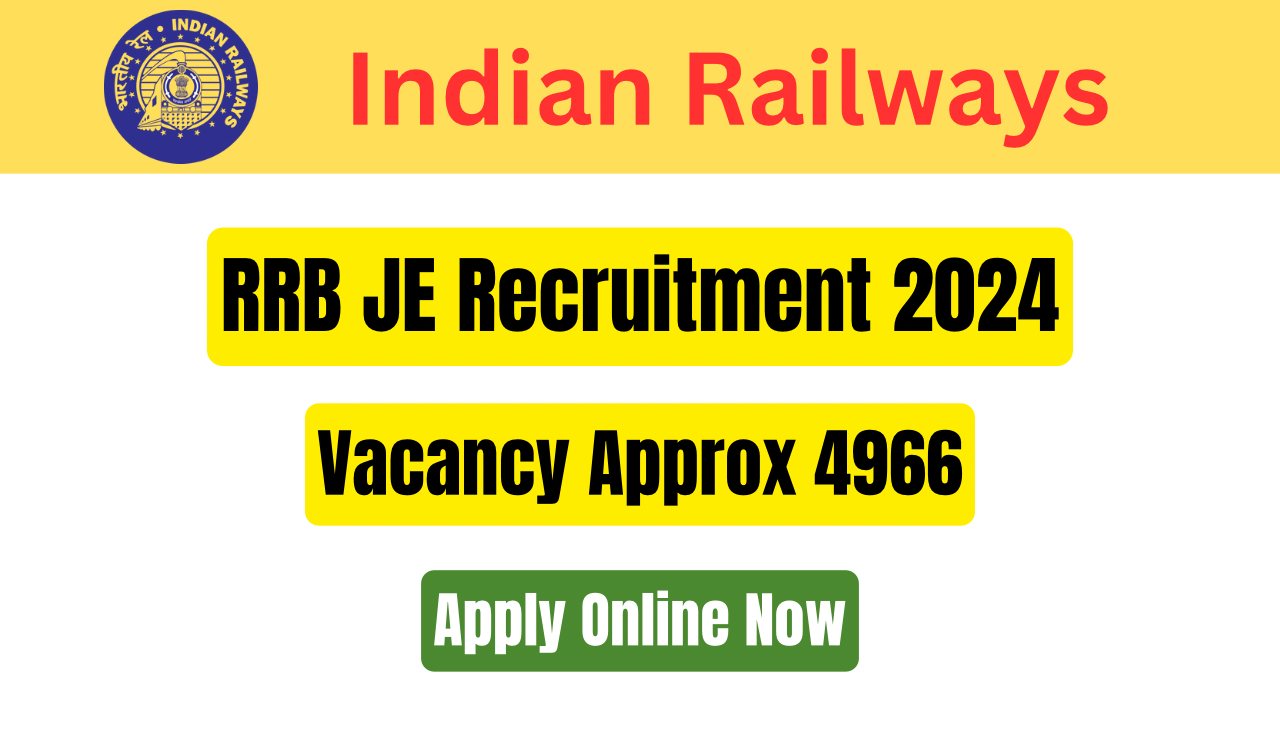 RRB JE Recruitment 2024