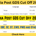 India Post GDS Cut Off 2024