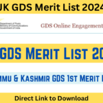 JK GDS Merit List 2024