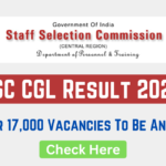 SSC CGL Result 2024